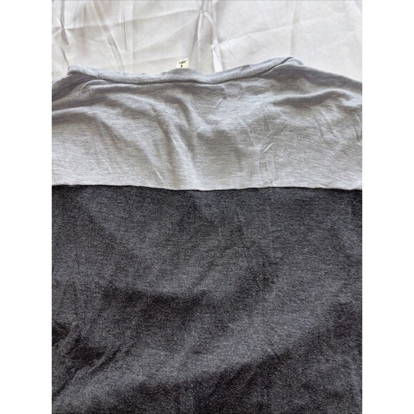 Zenana Outfitters Women’s Small Grey Black Half Sleeve Hi-low Hem T-shirt Top - Picture 12 of 14